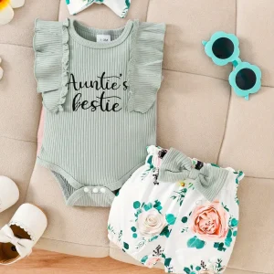 Auntie’s Best Friend Baby Girl Summer Set