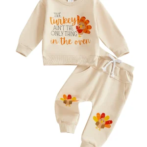 Toddler Hoodie and Jogger Set Cozy Fleece Pullover